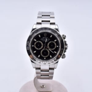 ロレックス デイトナ 黒文字盤 SS/AT 116520 買取実績【買取日：2026年2月7日】