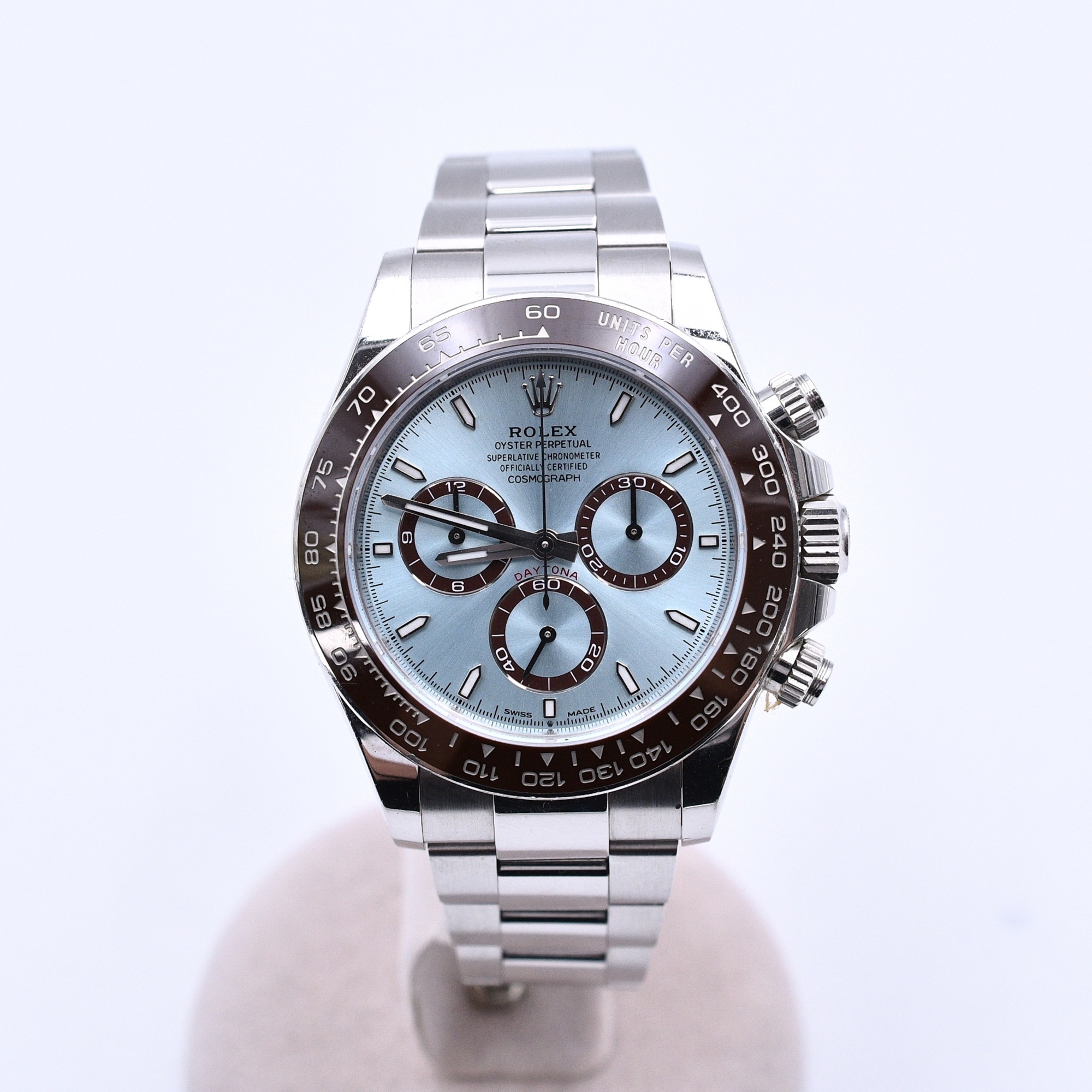 ロレックス コスモグラフ デイトナ アイスブルー文字盤 Pt/AT Bランク
