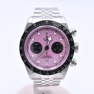 チューダー ブラックベイ クロノ ピンク文字盤 SS/AT 79360N 買取実績【買取日：2026年2月20日】