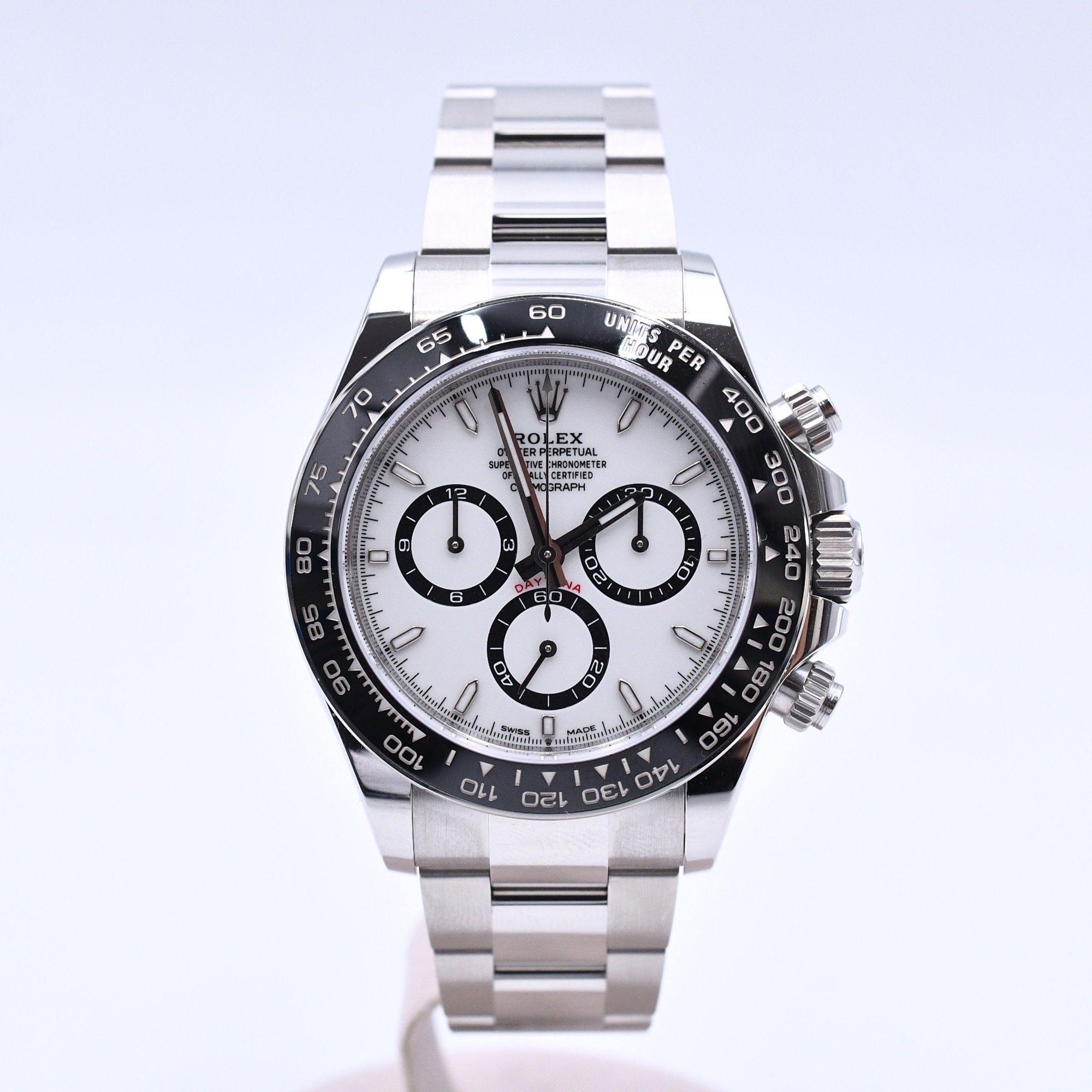 ロレックス デイトナ 白文字盤 SS/AT Sランク