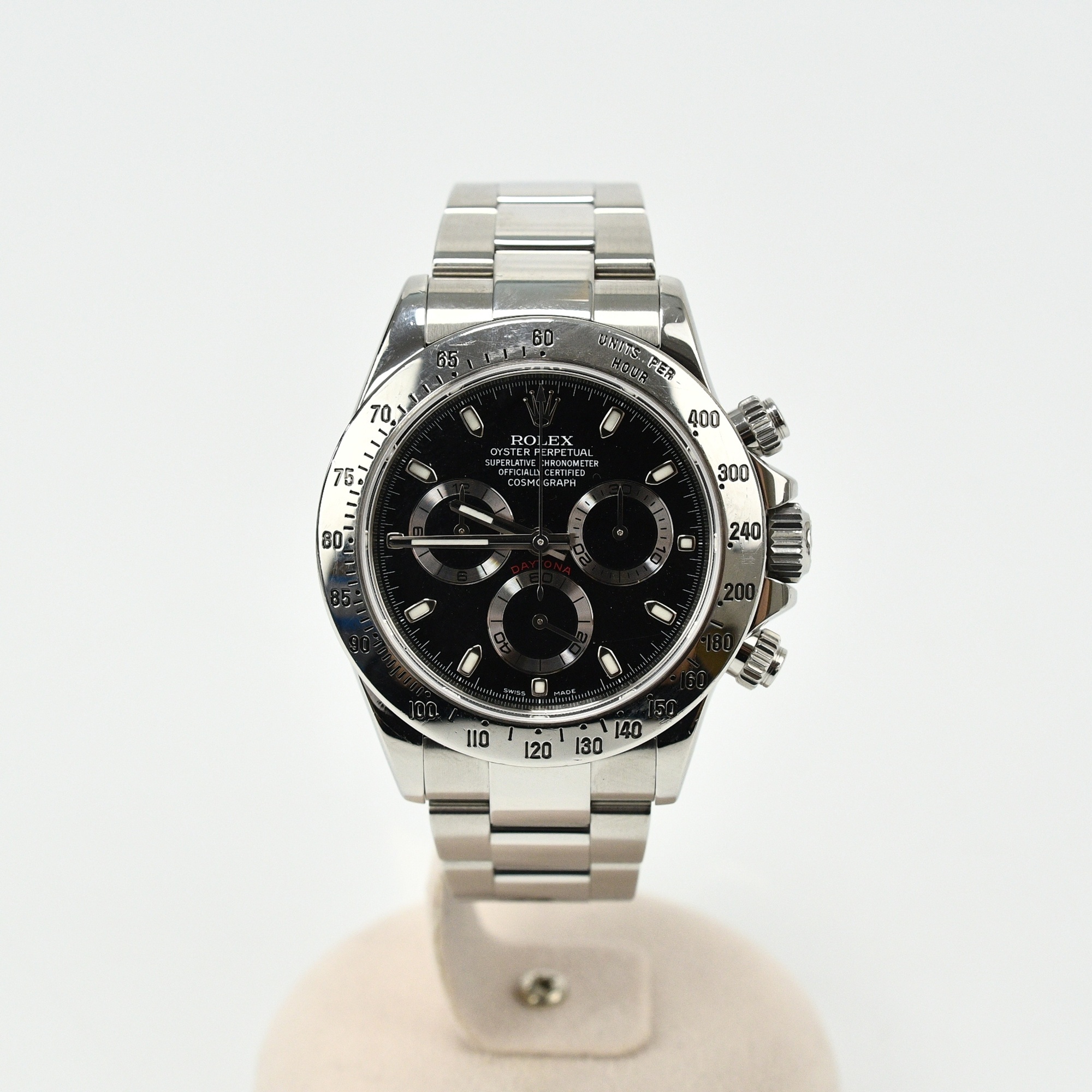 ロレックス デイトナ 黒文字盤 SS/AT Bランク