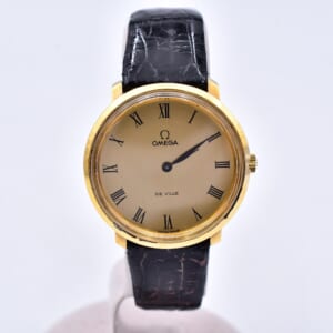 オメガ デビル ゴールド文字盤 革/手巻き 買取実績【買取日：2026年2月20日】
