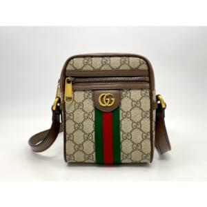 グッチ GGスプリーム ショルダーバッグ ブラウン キャンバス×レザー 598127 買取実績【買取日：2026年2月20日】