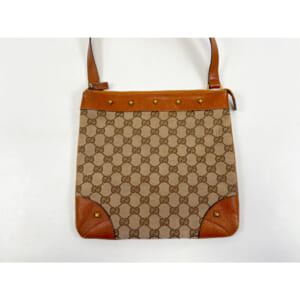 グッチ GGキャンバス ショルダーバック ブラウン キャンバス×レザー 120893 買取実績【買取日：2026年1月30日】