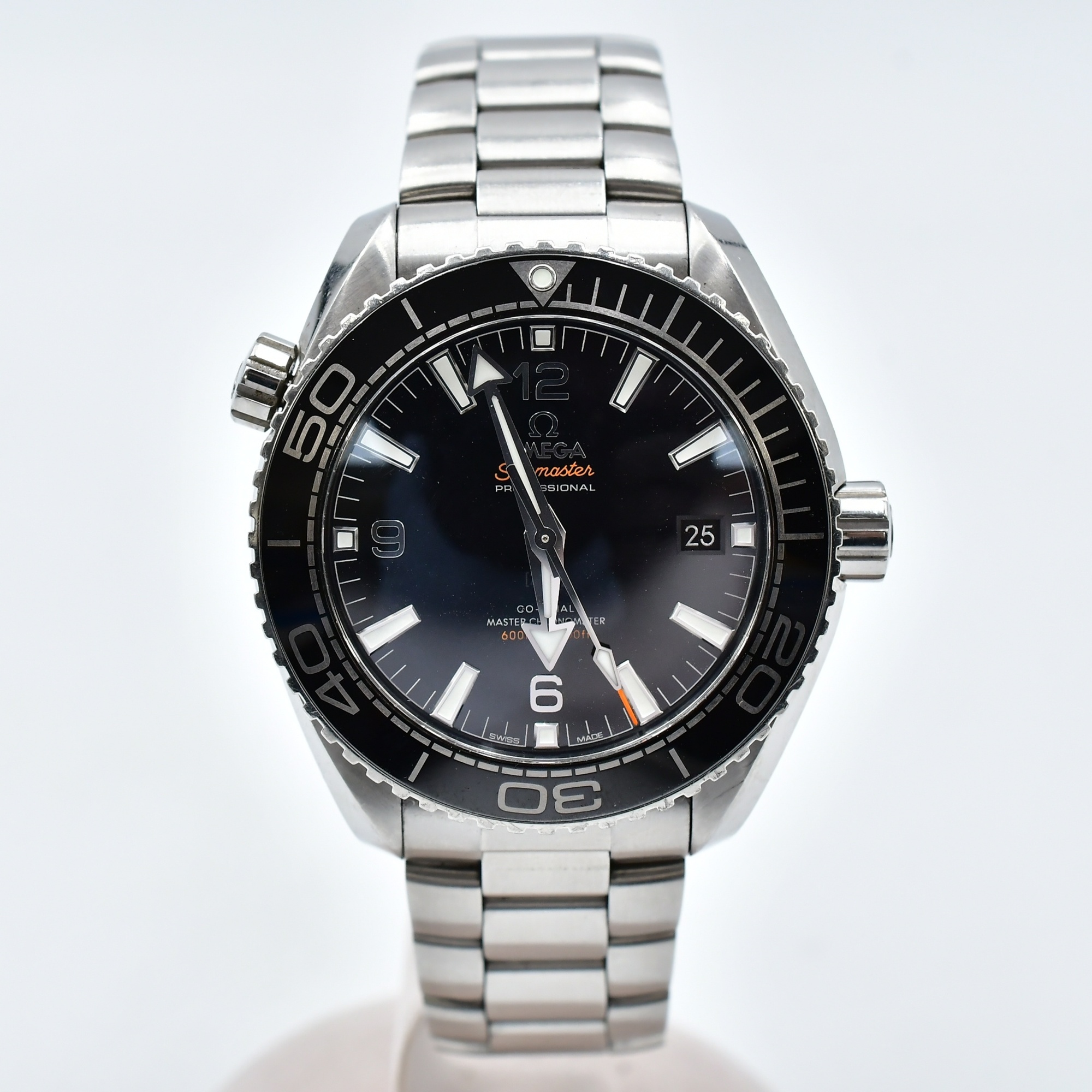 オメガ シーマスター プラネットオーシャン 黒文字盤 SS/AT Bランク
