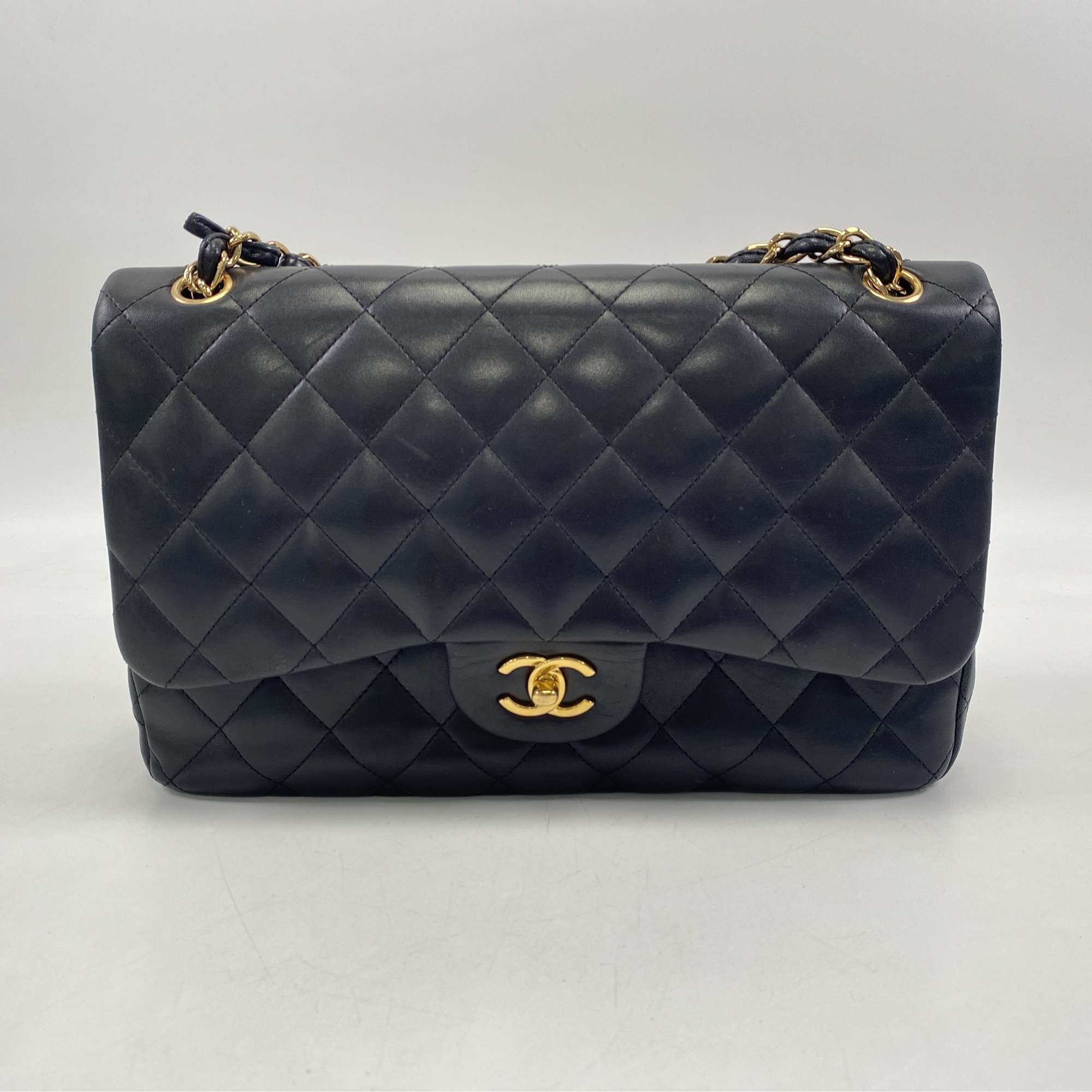 シャネル マトラッセ30 Wフラップ Wチェーン チェーンショルダーバッグ