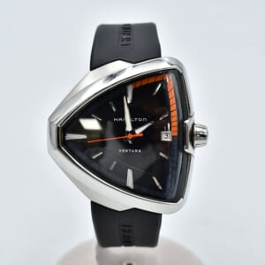 ハミルトン ベンチュラ ELVIS80 黒文字盤 SS×ラバー/QZ H245510 買取実績【買取日：2026年2月5日】
