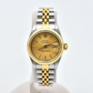 ロレックス デイトジャスト シャンパン文字盤 SS×YG/AT 69173 買取実績【買取日：2026年2月1日】