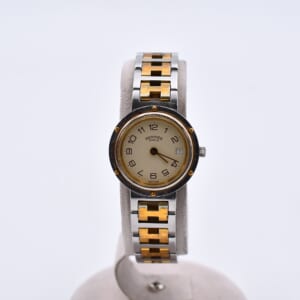 エルメス クリッパー ベージュ文字盤 SS/QZ CL4.420 買取実績【買取日：2026年2月20日】