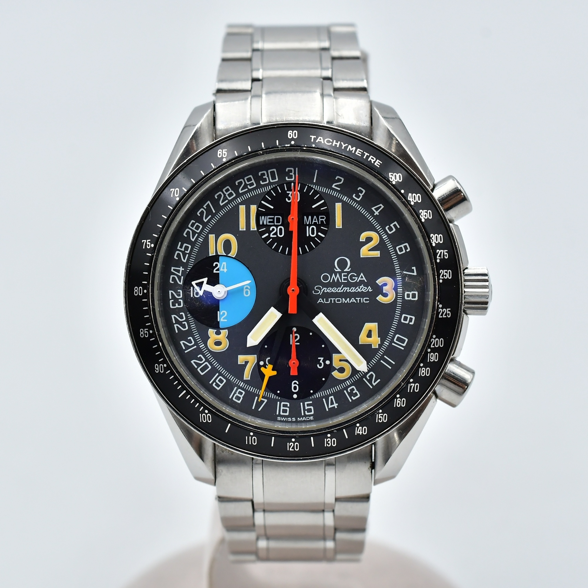 オメガ スピードマスター マーク40 グレー文字盤 SS/AT Bランク