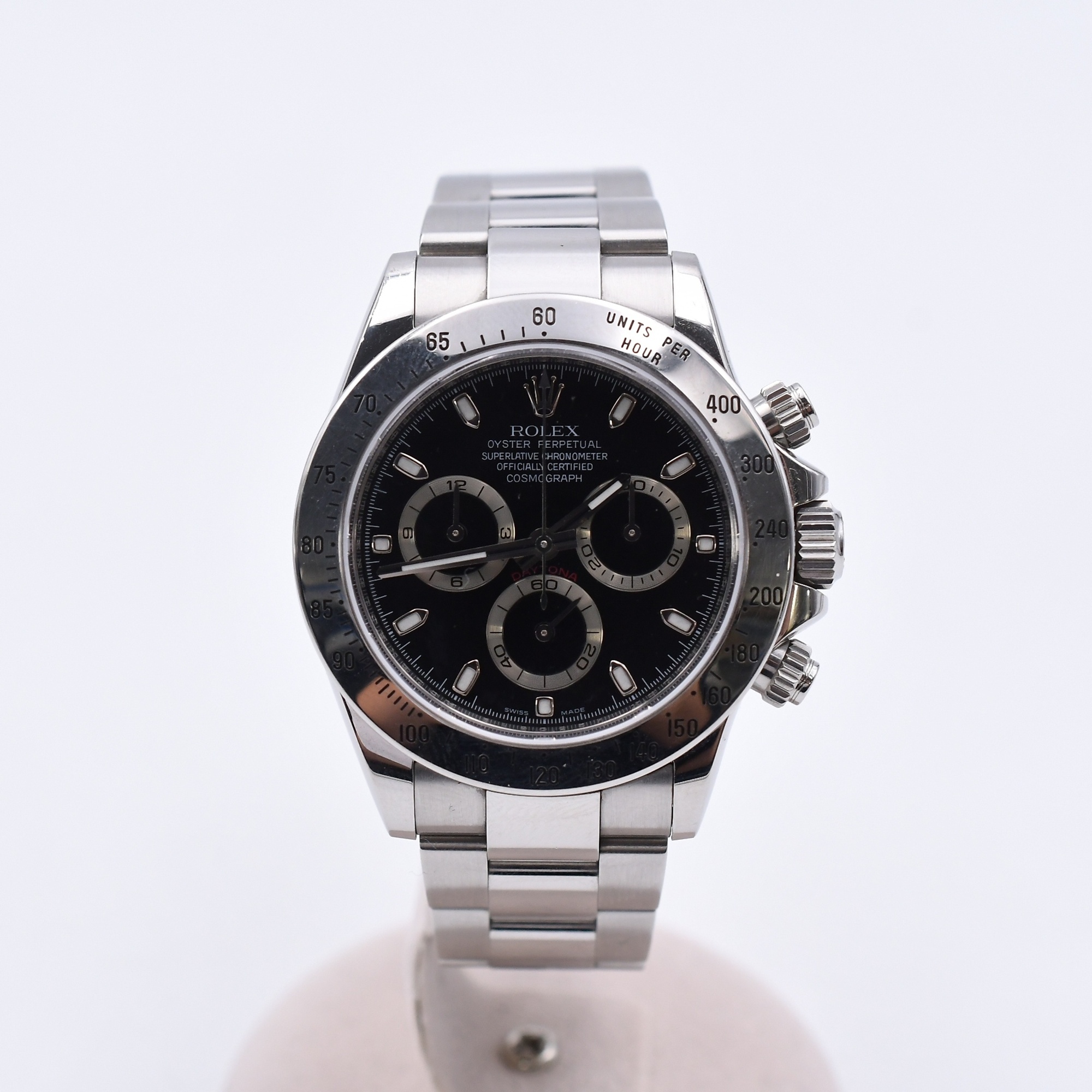 ロレックス デイトナ 黒文字盤 SS/AT Bランク