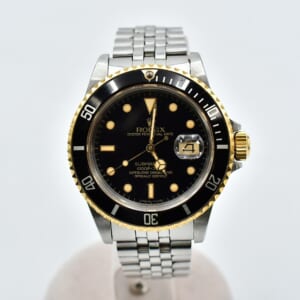 ロレックス サブマリーナーデイト 黒文字盤 SS×YG/AT 16803 買取実績【買取日：2026年2月22日】