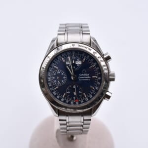 オメガ スピードマスター トリプルカレンダー ブルー文字盤 SS/AT 3523.8 買取実績【買取日：2026年2月23日】
