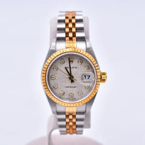 ロレックス デイトジャスト シルバーホリコン文字盤 10PD SS×YG/AT 79173G 買取実績【買取日：2026年2月8日】