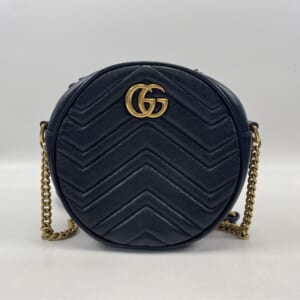 グッチ GGマーモント チェーンショルダーバッグ 黒 レザー 550154 買取実績【買取日：2026年2月2日】