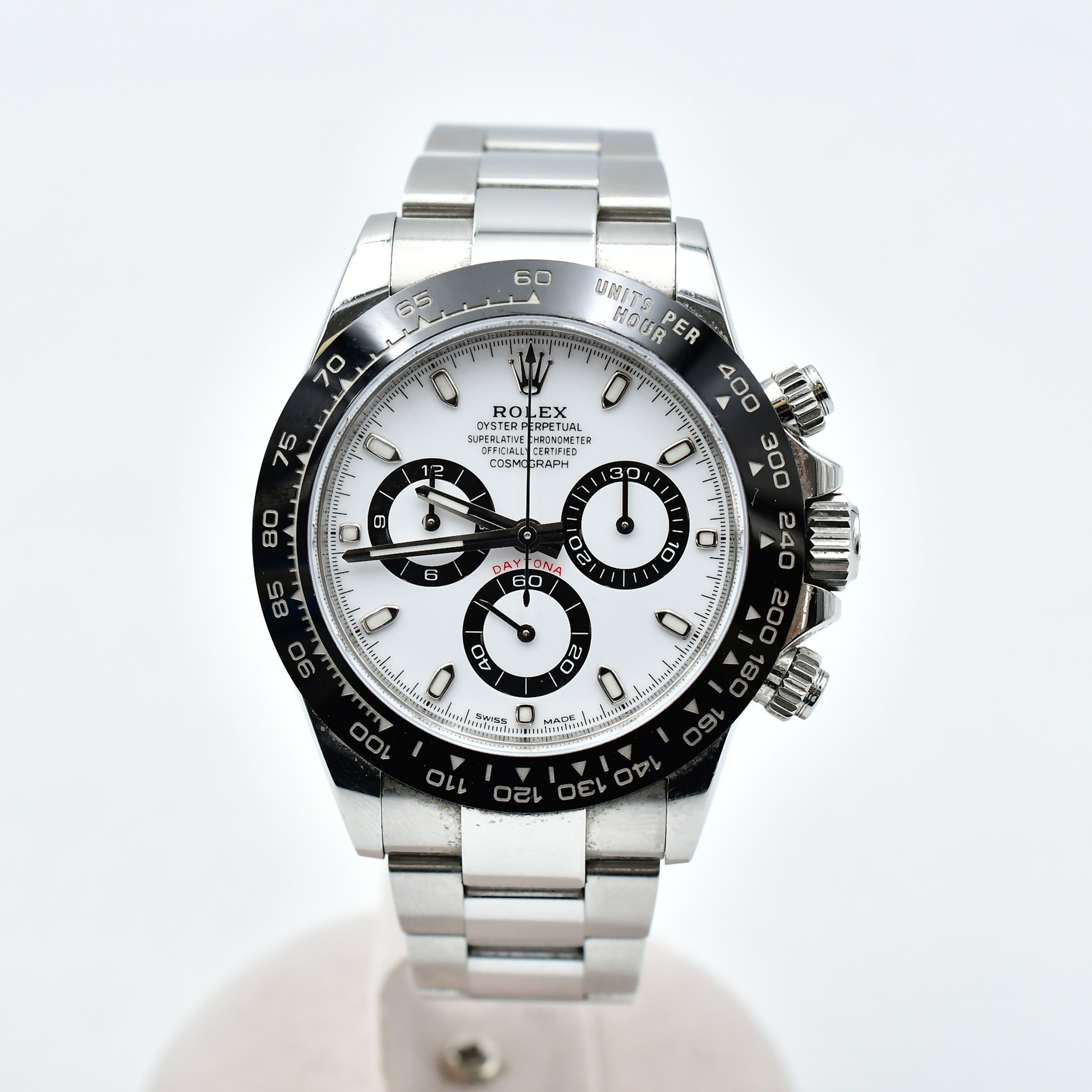 ロレックス デイトナ 白文字盤 SS/AT ABランク