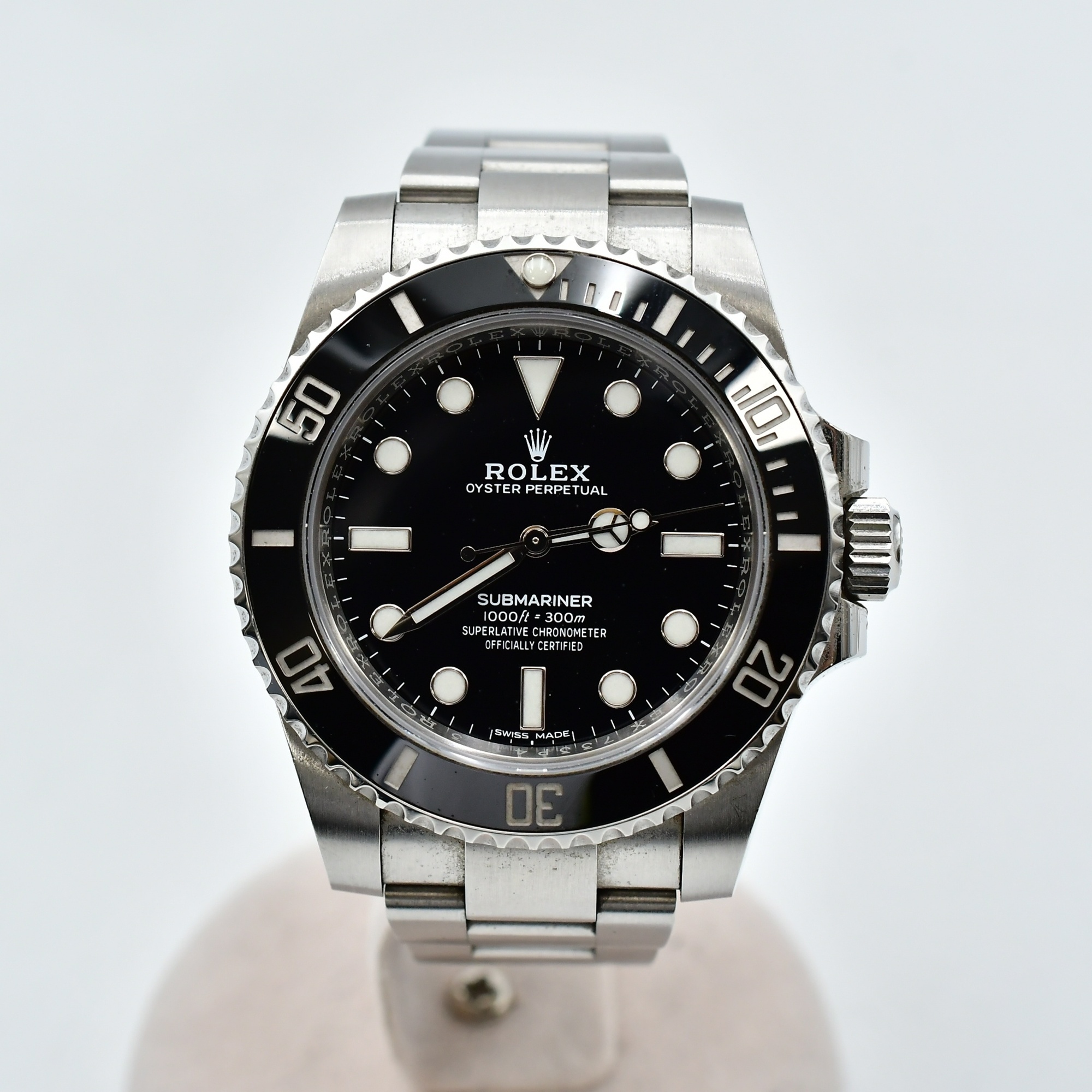 ロレックス サブマリーナー 黒文字盤 SS/AT Bランク