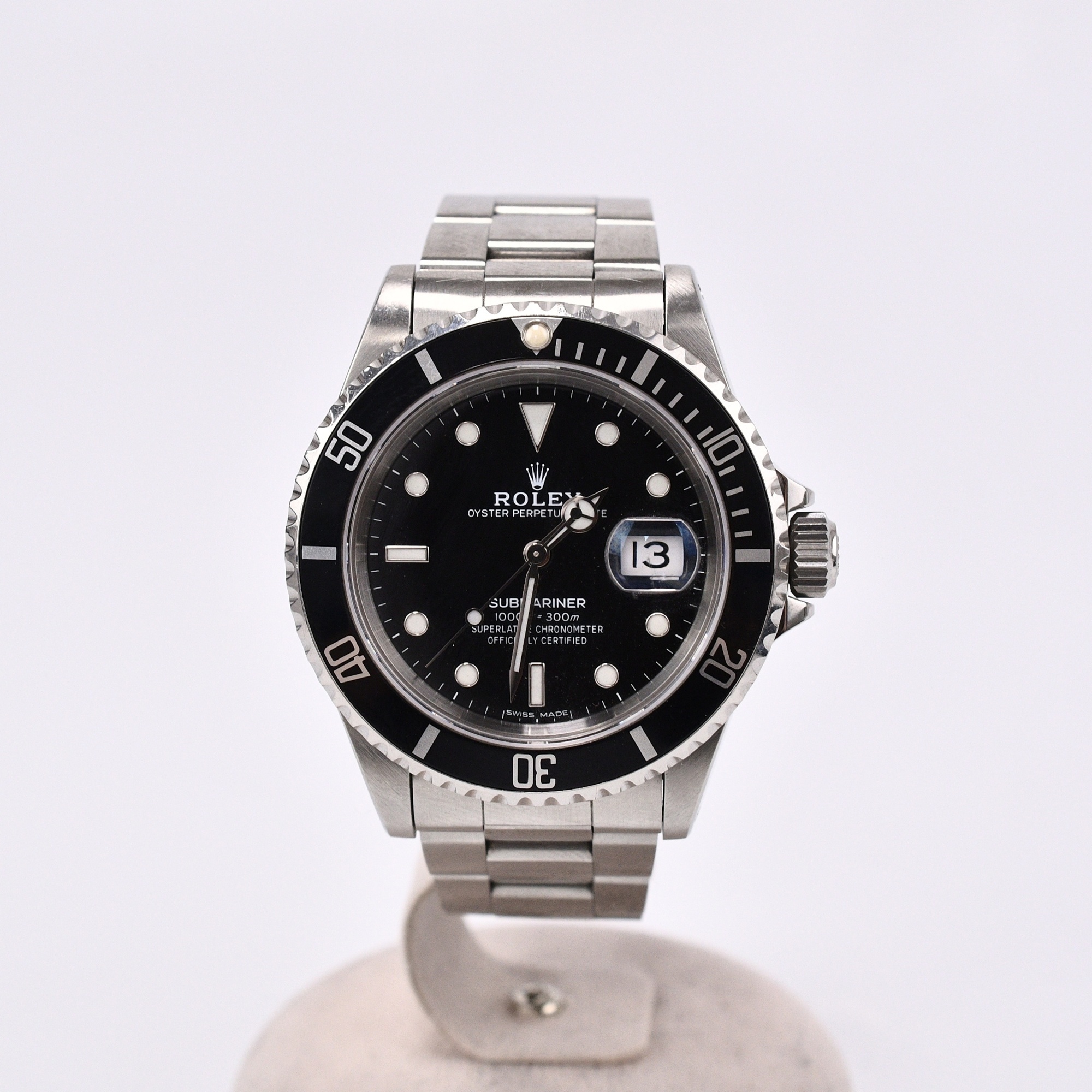 ロレックス サブマリーナー 黒文字盤 SS/AT Bランク