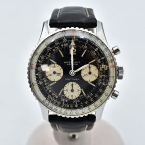 ブライトリング オールドナビタイマー 黒文字盤 SS×レザー/AT 806 買取実績【買取日：2026年2月7日】