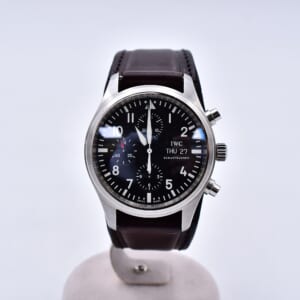 IWC パイロットウォッチクロノオートマティック 黒 SS/AT IW371701 買取実績【買取日：2026年2月7日】