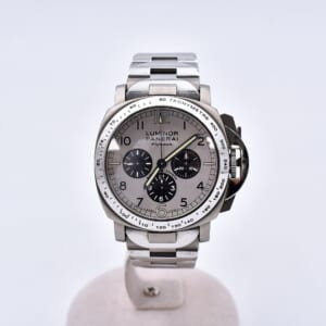 パネライ ルミノール クロノ フライバック 白文字盤 SS×Ti/AT PAM00060 買取実績【買取日：2026年2月20日】