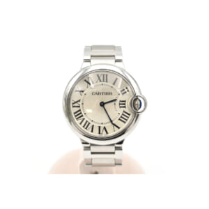 カルティエ バロンブルー シルバー文字盤 SS/QZ CRW69011Z4 買取実績【買取日：2026年2月22日】