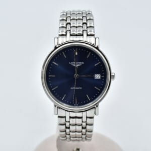 ロンジン プレザンス デイト 青文字盤 SS/AT L4.821.4 買取実績【買取日：2026年2月21日】