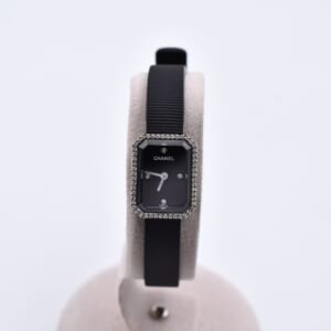 シャネル プルミエールL 黒文字盤 GP×革/QZ H0001 買取実績【買取日