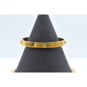 カルティエ ラブブレス 旧型 750YG #16 買取実績【買取日：2026年1月29日】