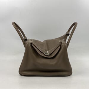 エルメス リンディ30 エトゥープ トリヨン SV金具 □M刻印 買取実績【買取日：2026年2月1日】