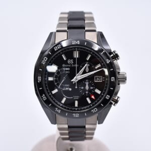 グランドセイコー スプリングドライブ スポーツコレクション クロノグラフ 黒文字盤 セラミック×チタン/AT SBGC223 買取実績【買取日：2026年2月22日】
