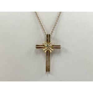 ティファニー シグネチャー クロスネックレス SV925×K18YG 買取実績【買取日：2026年2月7日】