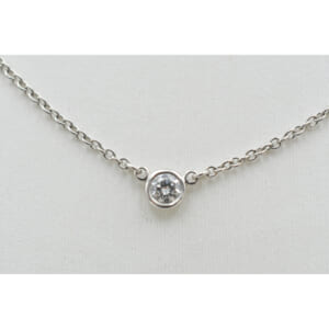 ティファニー バイザヤード 1PDネックレス Pt950 枠込3.8 買取実績【買取日：2026年1月30日】