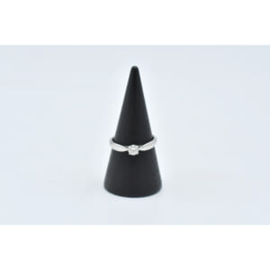 ティファニー ハーモニー ダイヤリング Pt950 0.26ct ＃11.5 G/VVS1/3EX/N ティファニー鑑