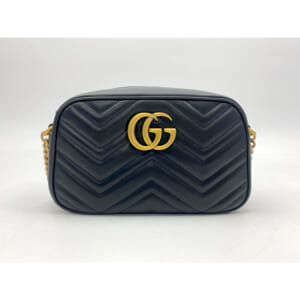 グッチ GGマーモント ショルダーバッグ 黒 レザー 447632 買取実績【買取日：2026年2月1日】