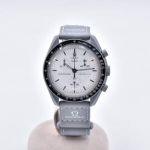 オメガ スウォッチコラボ スピードマスター ムーンスウォッチ1965 白文字盤 CE×ナイロン/QZ SO33M106 買取実績【買取日：2026年1月30日】