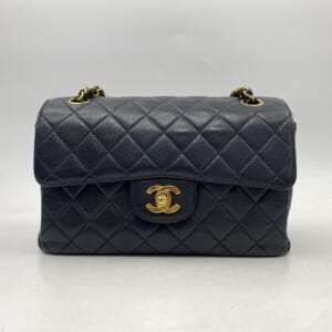 シャネル ダブルフェイス マトラッセ23 黒 キャビアスキン GD金具 シール有 買取実績【買取日：2026年2月1日】