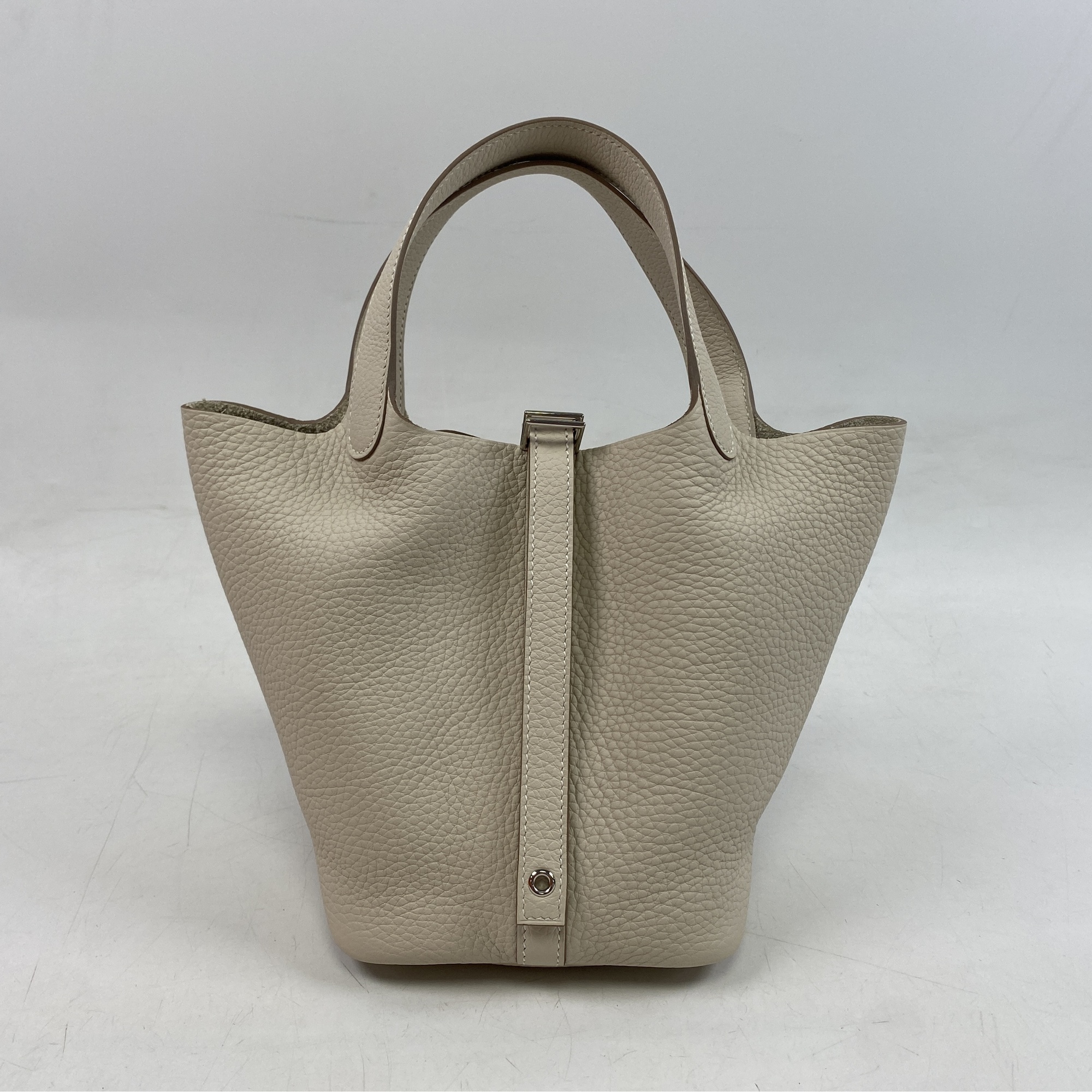 エルメス ピコタンロックPM クレ トリヨン SV金具 K刻印 Aランク