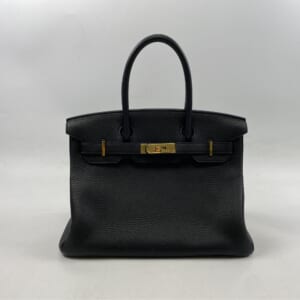 エルメス バーキン30 黒 トゴ GD金具 A刻印 買取実績【買取日：2026年1月31日】