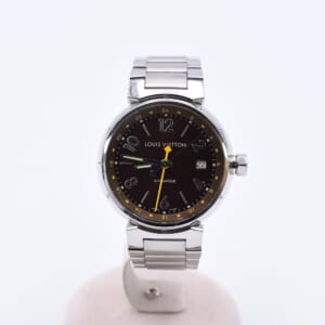 ルイ・ヴィトン タンブール GMT ブラウン文字盤 SS/AT Q1131 買取実績【買取日：2026年2月8日】