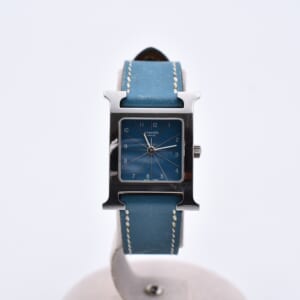 エルメス Hウォッチ 青文字盤 SS×革/QZ □H刻印 HH1.210 買取実績【買取日：2026年2月24日】