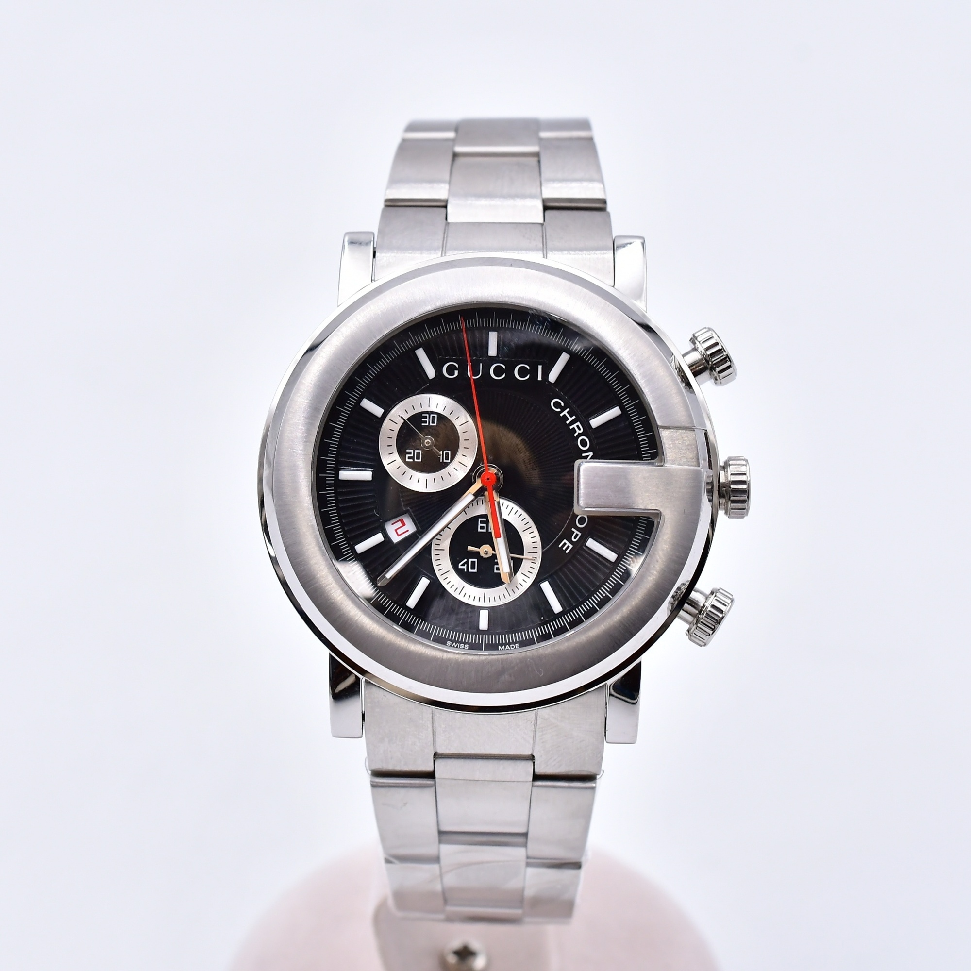 グッチ Gクロノグラフ 黒文字盤 101M 買取実績【買取日：2026年2月6日
