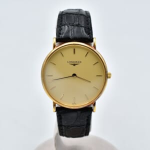 ロンジン グランドクラシック ゴールド文字盤 YG×革/QZ L7.989.6 買取実績【買取日：2026年2月23日】