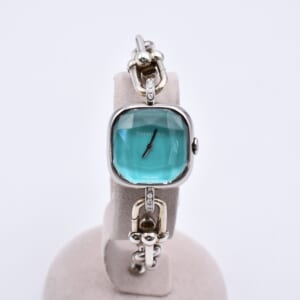 ティファニー ハードウェアウォッチ ティファニーブルー文字盤 SS×SV/QZ 73331277 買取実績【買取日：2026年2月21日】