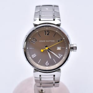 ルイ・ヴィトン タンブール ブラウン文字盤 SS/QZ Q1112 買取実績【買取日：2026年2月7日】