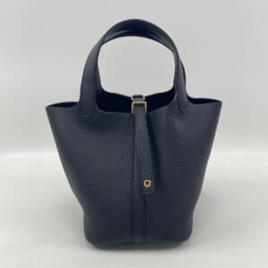 エルメス ピコタンロックPM トリヨン GD金具 黒 K刻印 買取実績【買取日：2026年1月31日】