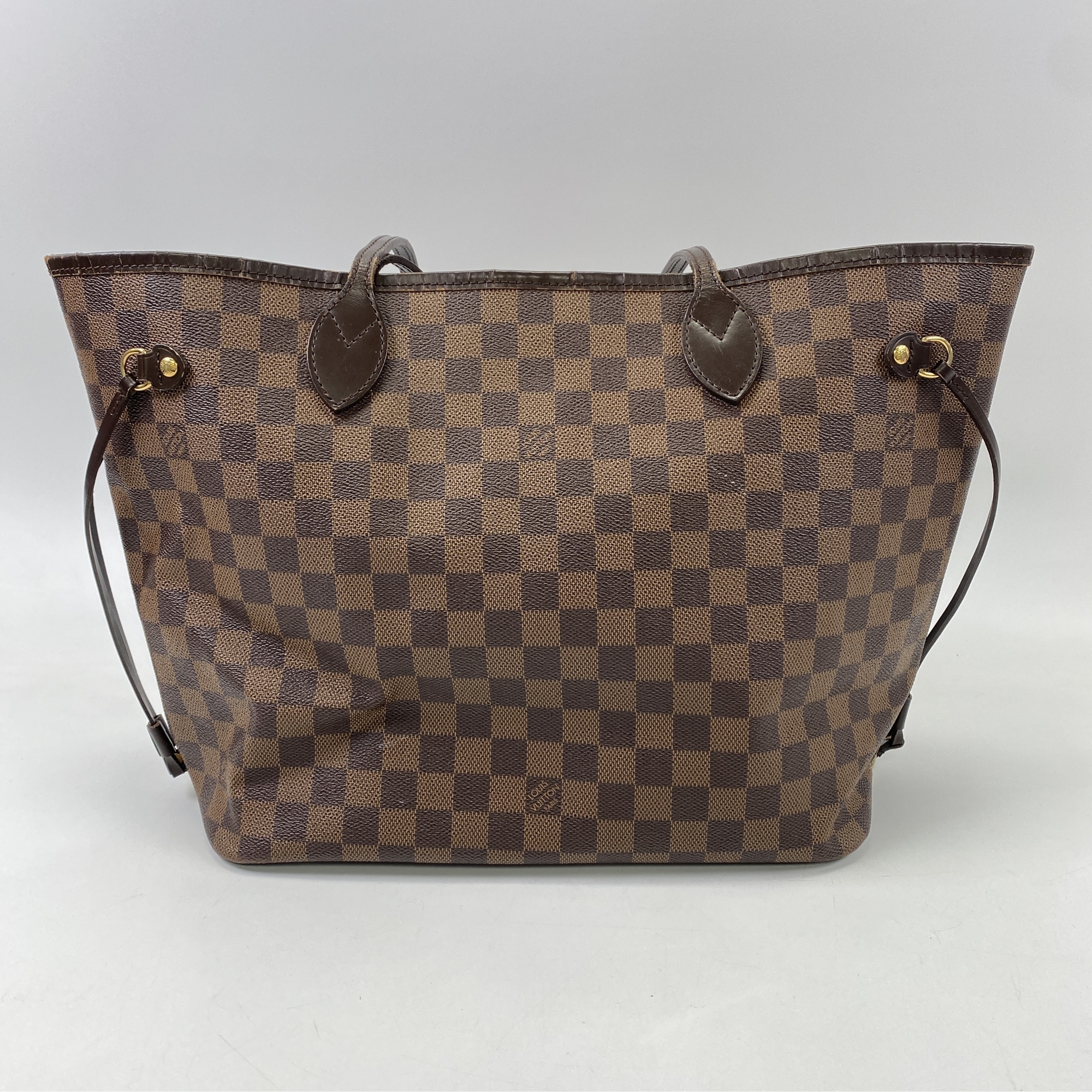 ルイ・ヴィトン ルイヴィトン ダミエエベヌ ネヴァーフルMM トート