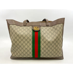 グッチ GGスプリーム オフィディア トートバッグ ベージュ PVC×レザー 547947 買取実績【買取日：2026年1月31日】