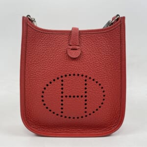 エルメス エブリンTPM トリヨン ルージュ SV金具 C刻印 買取実績【買取日：2026年2月1日】