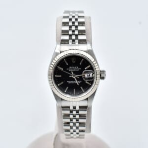 ロレックス デイトジャスト 黒文字盤 SS/AT ジュビリーブレス 79174 買取実績【買取日：2026年3月4日】